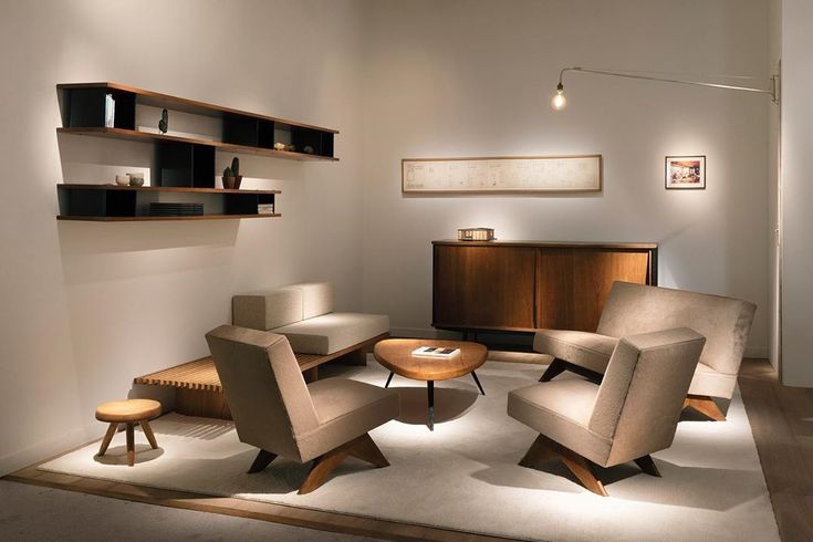 Pierre Jeanneret, Upholstered Armless Chair