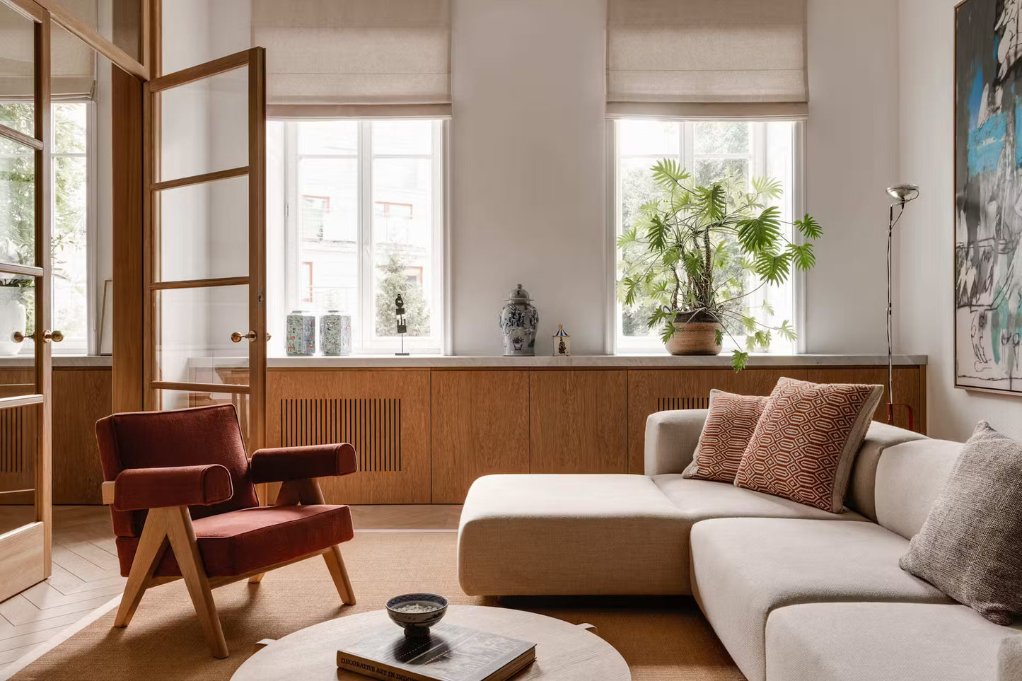 Pierre Jeanneret, upholstered easy chair