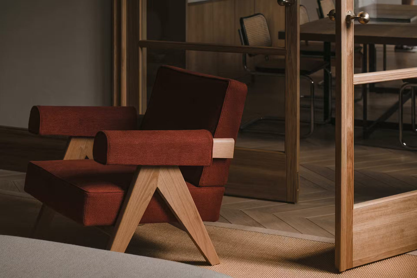 Pierre Jeanneret, upholstered easy chair