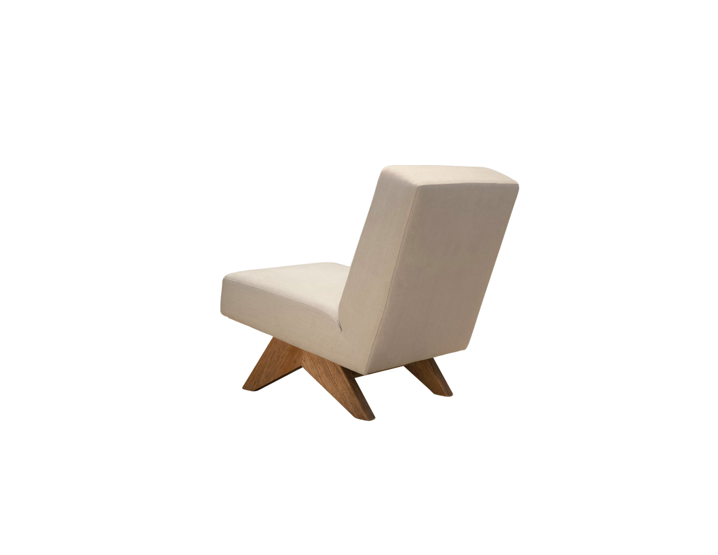 Pierre Jeanneret, Upholstered Armless Chair