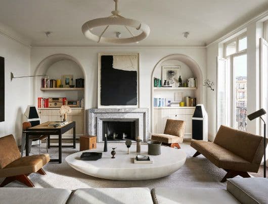 Pierre Jeanneret, Upholstered Armless Chair