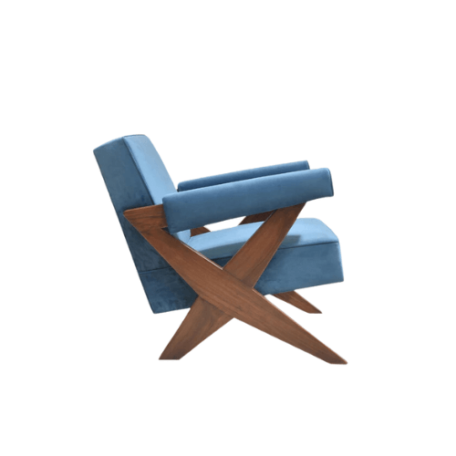 Pierre Jeanneret, X Leg Lounge Armchair, 1