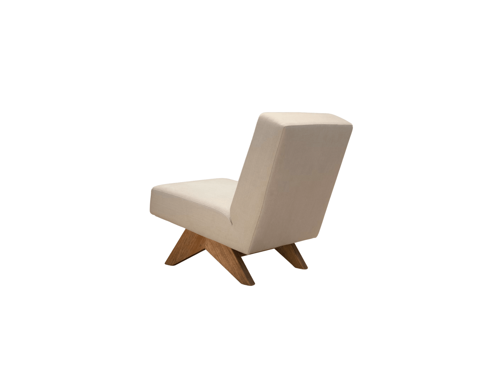 Pierre Jeanneret, Upholstered Armless Chair, 3